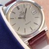 Vintage Omega Geneve Fat Lugs Steel Automatic Date 1660168 Linen Dial