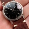 Serviced Vintage Omega Constellation Automatic Chronometer Black Restored Dial 168018