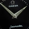 Servicierte Omega Seamaster Calatrava mit schwarzem ZB