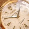 Rolex Oyster Perpetual Solid Gold Chronometer Vintage Honeycomb Dial 6284