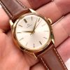 Serviced Omega Solid Gold Handwinding Vintage 36mm Silver Dial 2624