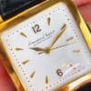 IWC hand-wound solid gold tank white dial vintage