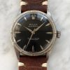 Rare 1950ties Vintage Rolex Ref 6303 Engine Tuned Bezel Oyster Perpetual