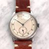 Early Omega Oversize Jumbo Beautifully Restored Sector Dial 37mm Steel