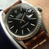 Sporty Rolex Datejust Automatic with refurbished black dial