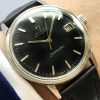 Great Vintage Omega Seamaster Automatic Date Black Dial