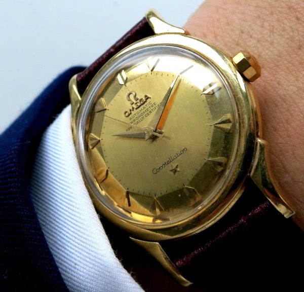Omega Constellation Solid Gold Automatic De Lux
