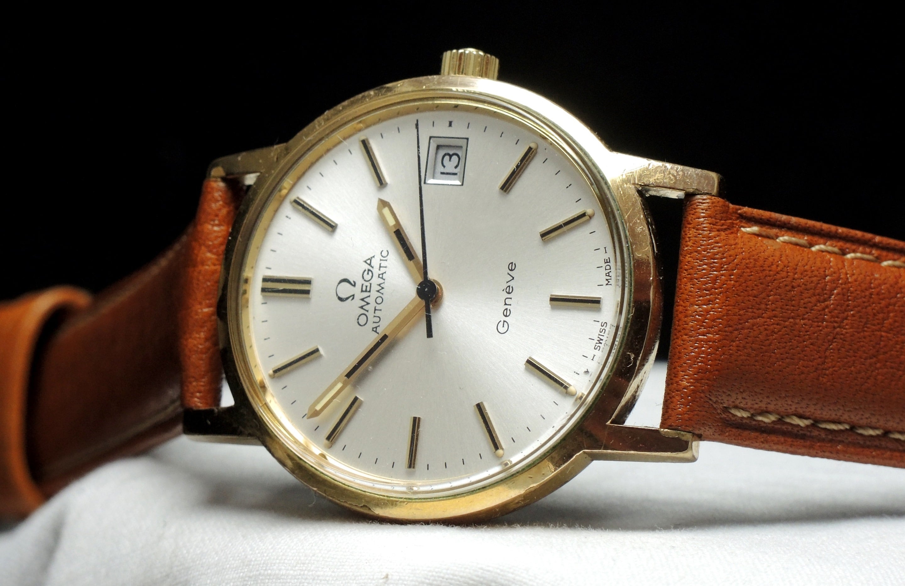 Currently in Service: Omega Geneve Automatik Automatic Date | Vintage ...