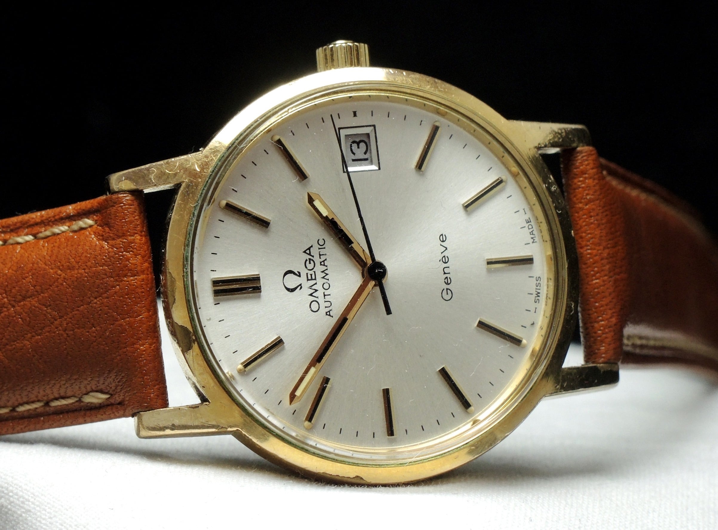 Currently in Service: Omega Geneve Automatik Automatic Date | Vintage