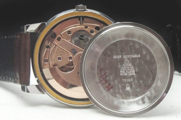 1967 Omega Seamaster Automatic Vintage Calatrava black dial