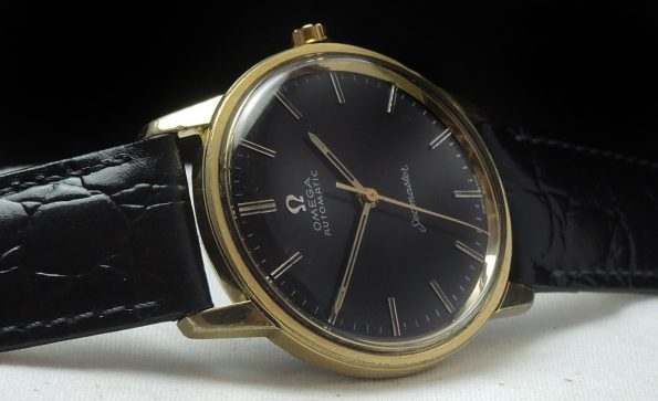 Serviced Omega Seamaster Automatic black dial Vintage