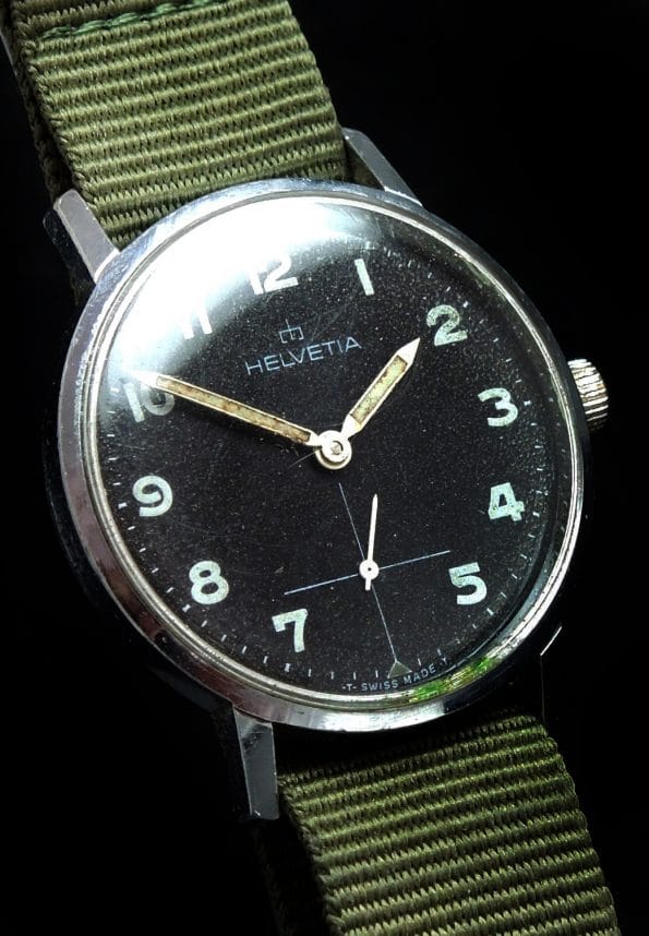 Helvetia Military Vintage Uhr