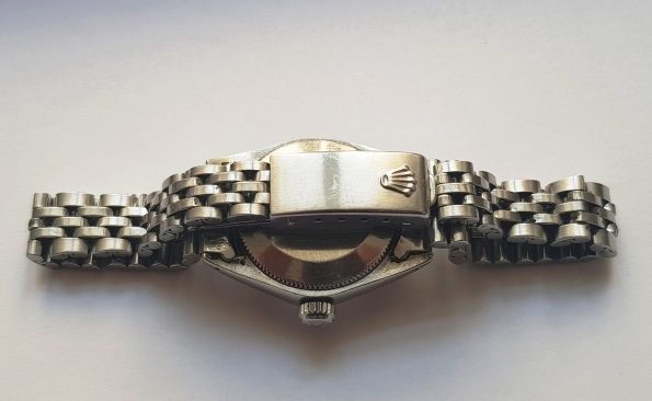 Rolex Damen Automatik Stahl Leinen Ziffernblatt 6723