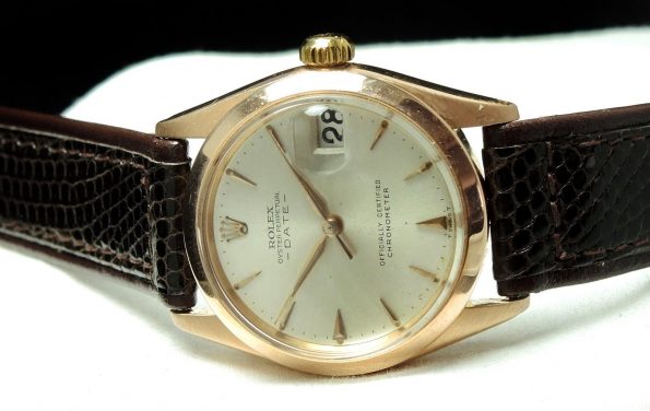 Vintage Rolex Lady Datejust Solid Pink Gold