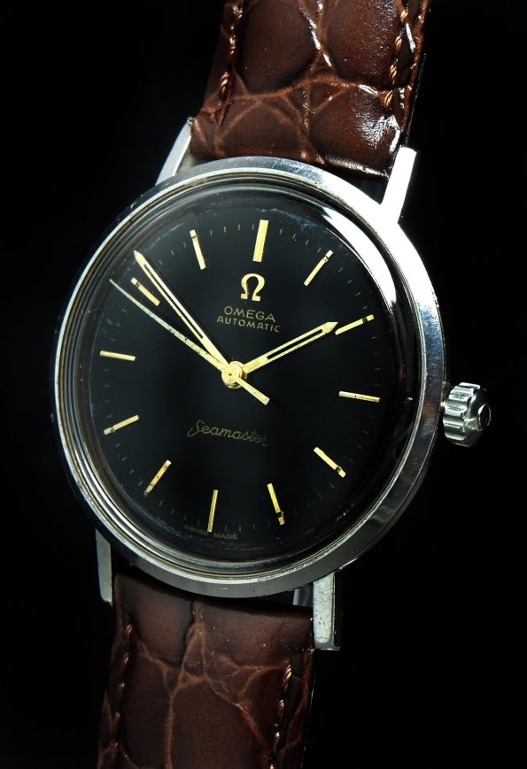 Wonderful Omega Seamaster Automatic 34mm Vintage black dial