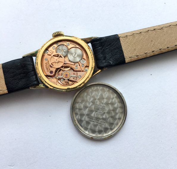 Small Omega Ladies Watch Vintage gold plated