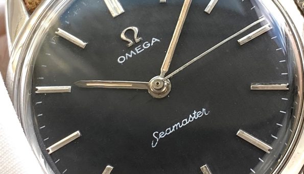 Omega Seamaster Handwinding Restored Black Dial Vintage