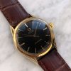 Vintage Omega Seamaster Automatic Gold Plated Black Restored Dial
