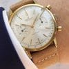 Gold Plated Vintage Breitling Top Time Round Pump Pushers ref 2002