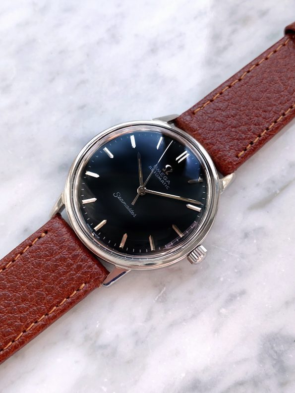 Fully Restored and Serviced Omega Seamaster Automatic Vintage Automatik Black Dial 165002