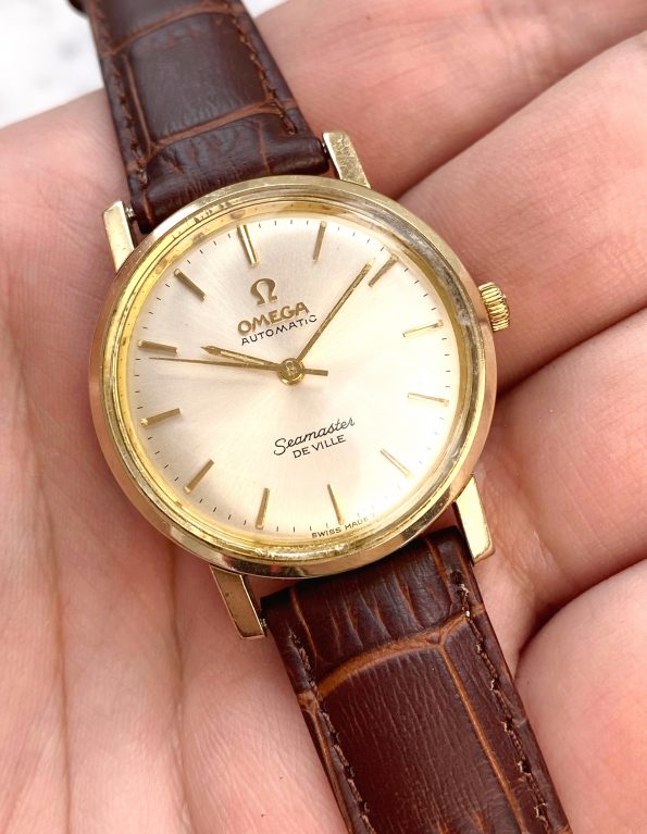 Serviced Omega Seamaster Automatic Vintage Pre De Ville Ladies Gold Plated