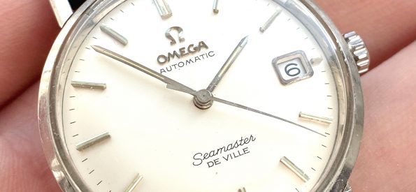 Omega Seamaster De Ville Automatik Vintage Edelstahl mit Datum