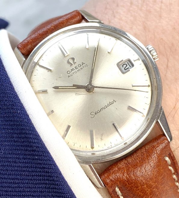 Omega Seamaster Automatic Vintage Steel with Dauphine Hands and Date