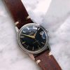 Serviced Omega Seamaster Automatic Vintage Black Restored Dial Date 166.003