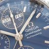Omega Speedmaster Automatic Triple Date Tag Monat Datum Blaues Ziffernblatt