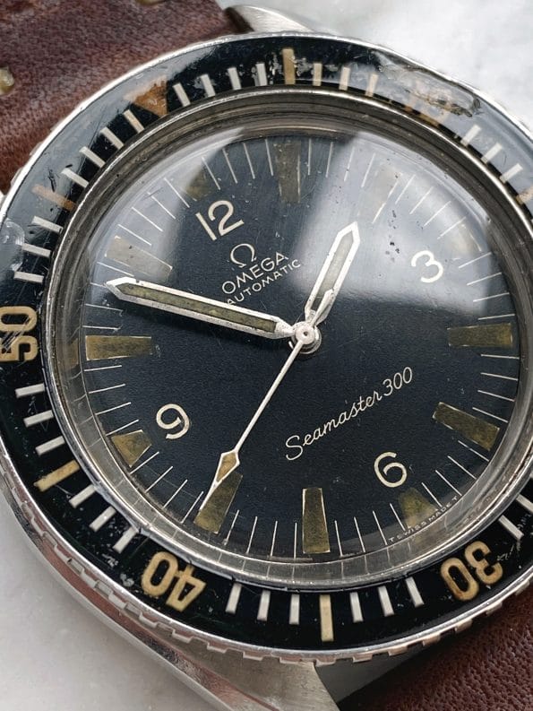 NO DATE Vintage Omega Seamaster 300 Automatic Diver Pre James Bond NO DATE