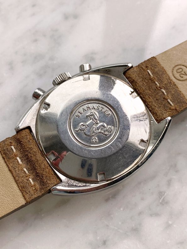 Omega Seamaster Soccer Chronograph Vintage cal 861 145016 rare grey dial