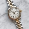 Uncommon Vintage Rolex Date Datejust 26mm Lady Twotone Steel and Rose Gold Automatic 6917