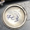 Vintage Rolex Oysterdate Precision Stahl Schwarzes Ziffernblatt Roulette Datum ref 6694