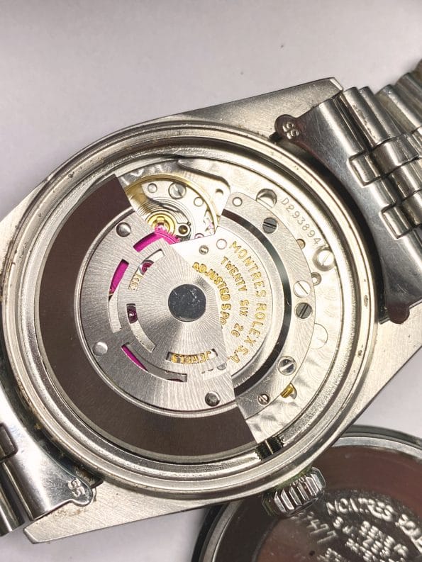 Rolex Oyster Perpetual Datejust 36mm Automatik Silbernes Ziffernblatt