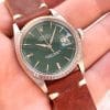 Rolex Datejust 36mm Custom Green Dial Automatic Vintage 1601