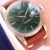 Rolex Datejust 36mm Custom Green Dial Automatic Vintage 1601