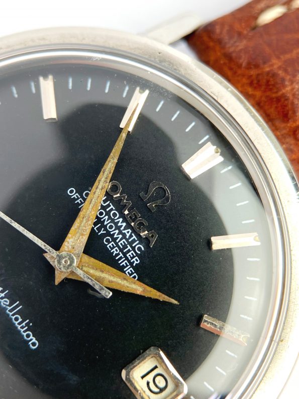 Omega Constellation Chronometer Vintage Automatik Black Dial