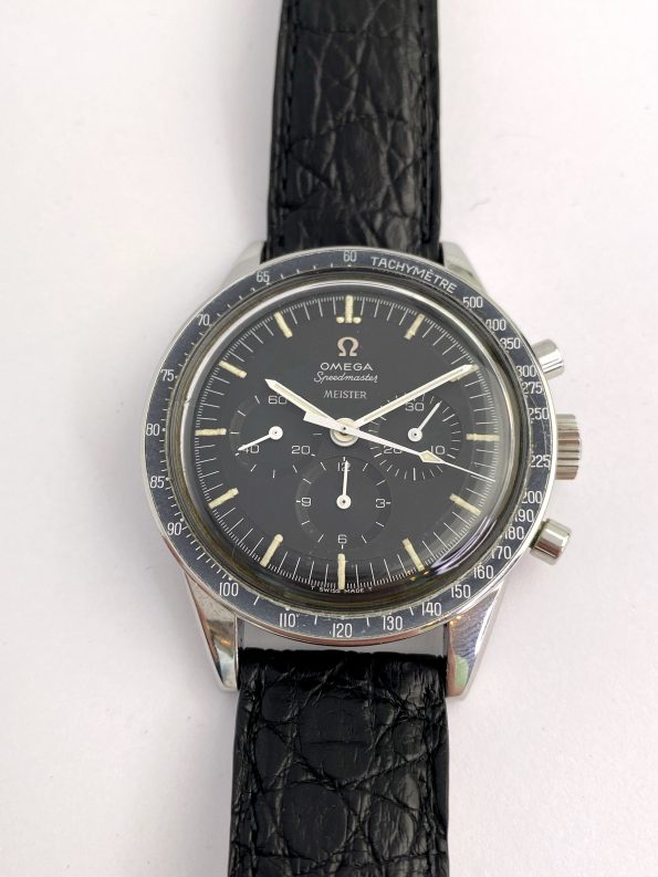 Rare Omega Speedmaster Double Signed Meister Moonwatch