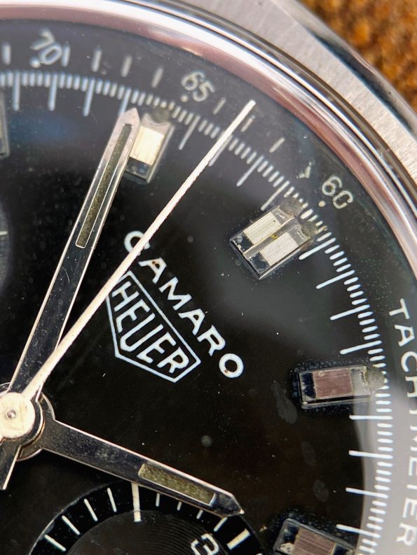 Vintage Heuer Camaro Handaufzug Chronograph 7743