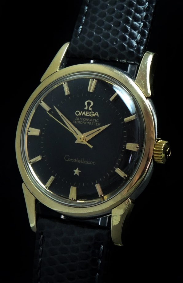 Omega Constellation Pie Pan Automatic black dial