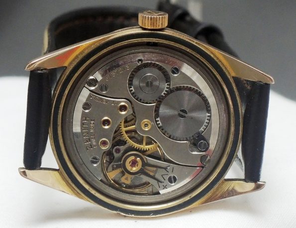Pink gold plated Vintage Zenith Sporto Chronometer 40T